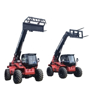Alat Pengangkut Teleskopik 4x4 Baru yang Dapat Disesuaikan, Boom Teleskopik 7m, Pemuat Depan, <span class=keywords><strong>Wheel</strong></span> <span class=keywords><strong>Loader</strong></span> 7100kg, Mesin Yanmar Lengkap - Product Image 1