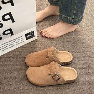 Scarpe da Donna Baotou - Nuovo Stile 2026, Ciabatte Casual con Suola Spessa, Modello Slip-On Antiscivolo - Product Image 6