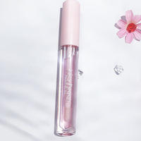 Vente en gros, marque privée, huile repulpeuse longue durée, baume à lèvres hydratant brillant clair teinté, huile lumineuse pour les lèvres
