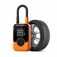 Portable Mini air Compressor 150PSI Motorcycle air Pump Electric Tires Inflator Cordless air Inflator for Bike Ball