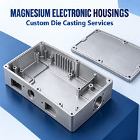Service de moulage sous pression sur mesure en alliage de magnésium pour boîtiers, supports et cadres avec usinage CNC