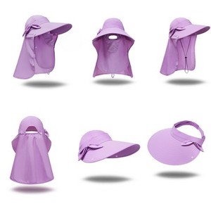 Customize Logo Sunscreen Fishing Hat Removable Mask Neck <b>Protector</b> - Product Image 4