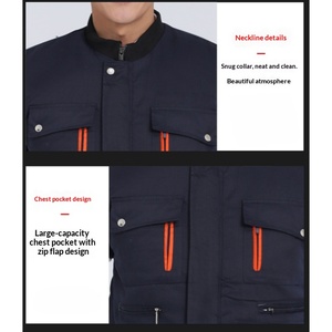 <span class=keywords><strong>Abbigliamento</strong></span> <span class=keywords><strong>da</strong></span> <span class=keywords><strong>Lavoro</strong></span> Oversize in <span class=keywords><strong>Cotone</strong></span> Caldo per Inverno e Autunno, Indumenti Protettivi per Cantieri Edili - Product Image 5