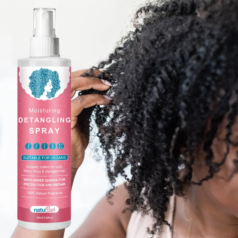 Etiqueta personalizada atacado orgânico africano encaracolado crianças cabelo cuidados produtos onda definindo creme deixar no condicionador e shampoo