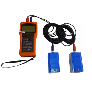 Portable <b>Clamp</b>-On Handheld Ultrasonic Oil Flowmeter Customizable OEM Water Flowmeter Price From China - Product Image 3