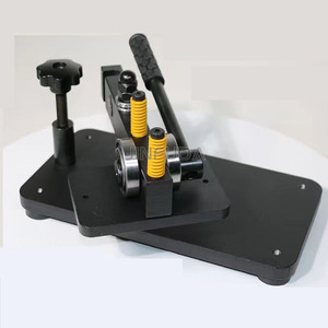 Pequeño cuchillo troquelado prensa manual de tela máquina de corte de cuero - Product Image 4