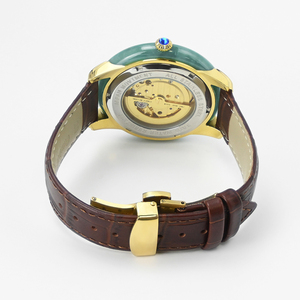 Montre mécanique GEZFEEL Classic Design S1182G pour homme, montre de luxe en jade, certifiée par le fabricant. - Product Image 3