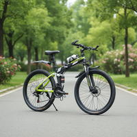 Vente directe d'usine, vélo de montagne à suspension intégrale de 29 pouces, 21 vitesses, vélo pliable VTT, Bicicleta De Montana Plegable pour adultes
