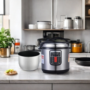 <span class=keywords><strong>Olla</strong></span> arrocera multifunción inteligente de 110-220V, <span class=keywords><strong>olla</strong></span> interior de acero inoxidable, <span class=keywords><strong>olla</strong></span> a presión eléctrica - Product Image 3