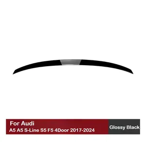 สปอยเลอร์หลังคาท้ายรถยนต์ StarNav รุ่น S Style สำหรับ A5 A5 S-Line S5 F5 4 ประตู ปี 2017-2024 ชุดแต่งสปอยเลอร์ฝากระโปรงท้าย - Product Image 5