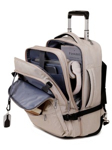 Mochila con Ruedas, Mochila de Viaje Aprobada por Aerolíneas para Hombres y Mujeres, Mochila para Portátil Compatible con <span class=keywords><strong>Maletas</strong></span> con Ruedas - Product Image 3