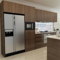 DAIYA armoires de cuisine en bois moderne avec finition en mélamine