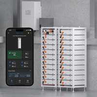 Deye BOS-A-Pack7.68 Lifepo4 38.4V 76.8V 384V 499.2V 768V 998.4V 200AH Hochspannungs-Lithiumbatterie 76.8kWh 100kWh 150kWh 200kWh