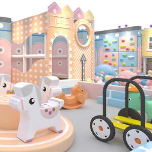 Aoleao Famous Parent-Child Comprehensive Amusement Park Facilities Mall <b>Indoor</b> Ball Pit <b>Slide</b> Interactive Game Area Play Set - Product Image 3