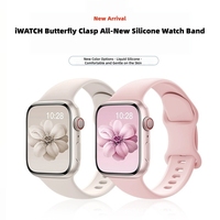 Bracelet en silicone de remplacement IDEAL pour Apple Watch Ultra 3 2 Series 11 10 9 8 SE Sport, 49 mm et 46 mm