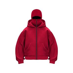 <span class=keywords><strong>Felpa</strong></span> <span class=keywords><strong>con</strong></span> <span class=keywords><strong>Cappuccio</strong></span> Y2K da <span class=keywords><strong>Uomo</strong></span>, Calda per l'Inverno, Casual <span class=keywords><strong>con</strong></span> Maschera Integrata e Zip, Giacca Sportiva Streetwear 2026 - Product Image 4