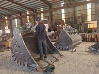Bucket Excavator PC300, Bucket Penggali, Bucket Batu Tugas Berat, Aksesoris Excavator untuk Konstruksi
