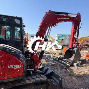 HANG KUI <span class=keywords><strong>YANMAR</strong></span> 55 5.5ton 90% baru asli Janpan dibuat dengan EPA,CE pertanian murah digunakan Yanmar55 ekskavator untuk menggali - Product Image 1