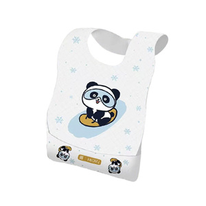 Disposable Baby Bibs JDF 01 Animal Pattern 0-6m No Wash Feeding Protection Spring 2023 - Product Image 2