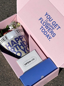 Упаковочная коробка для цветов с логотипом под заказ, упаковка для букета, доставка, перерабатываемая Цветочная Подарочная коробка, картонная коробка для тюльпанов роз - Product Image 4