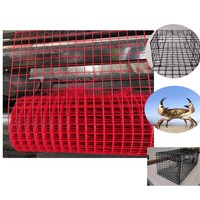 12.5Ga /16Ga 1.5 ''x 1.5'' treillis métallique soudé enduit de PVC pour piège à homard/pièges à poissons et pièges à crabes