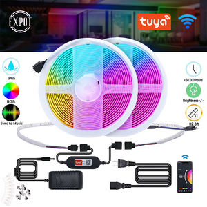 Fxpot Dải Đèn Led Thông Minh Đèn Tuya Alexa Bóng Đèn Bluetooth WIFI Dải Đèn Led <span class=keywords><strong>Rgb</strong></span> E27 E26 Nhiều Màu <span class=keywords><strong>Rgb</strong></span> 10W - Product Image 2