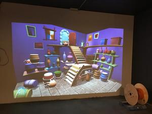 35 giochi per bambini parco divertimenti proiettore interattivo Touchs Screen gioco di proiezione palla parete giochi interattivi muro - Product Image 3