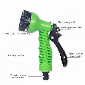 Manguera de Jardín <span class=keywords><strong>Extensible</strong></span> de 3/4'' con Presión de 1-4 bar, Antiabrasión y Anticorrosión, de Plástico Elástico <span class=keywords><strong>para</strong></span> Riego - Product Image 6