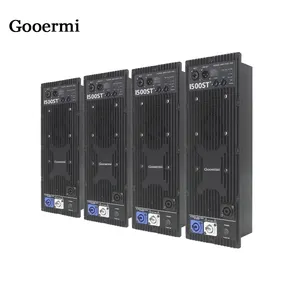 ステージ用信号インジケータースピーカー出力コネクタ付きGooermi-1500st新製品デジタルパワーアンプモジュール