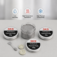 Gel thermique en silicone 12,0 W/mK, adhésif conducteur thermique, injecteur pour CPU et GPU