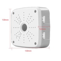 Soporte de Techo de Plástico para Cámara de Vigilancia CCTV, Cubierta Decorativa para Caja de Conexiones Redonda, Ocultador de Cables