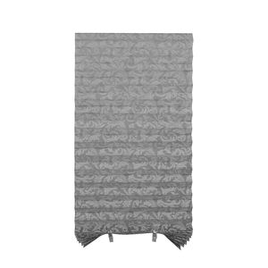 أغطية نوافذ المنزل اليومية الحديثة ظلال ورقية مطوية مؤقتة ستائر نمط النسيج العمودي تقنية الثقب بسيطة - Product Image 2