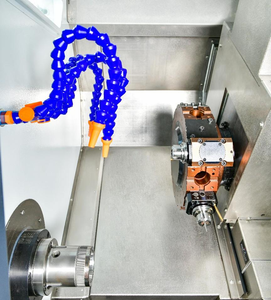 Động cơ servo 7.5KW Má<span class=keywords><strong>y</strong></span> tiện chính xác cao hiệu quả chi phí, tháp pháo trục <span class=keywords><strong>Y</strong></span> và các tù<span class=keywords><strong>y</strong></span> chọn điều khiển kép (fanuc/Siemens - Product Image 2