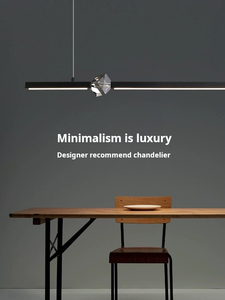 Đèn chùm đơn giản hiện đại cho nhà hàng đèn pha lê sáng tạo đèn chùm sang trọng Bắc Âu - Product Image 3