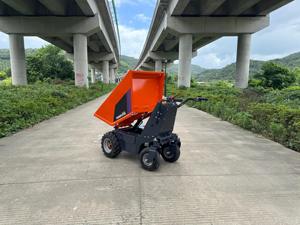 Entrega Rápida 2026 Transportador Eléctrico Pequeño y Económico de 500 kg 4x4, Carretilla Motorizada Eléctrica con Batería, Minidumper - Product Image 2