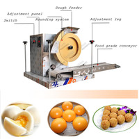 Machine à fabriquer des boules de tapioca Boules de graines de sésame rapides faisant la machine Machine à boules de date enduite de sésame
