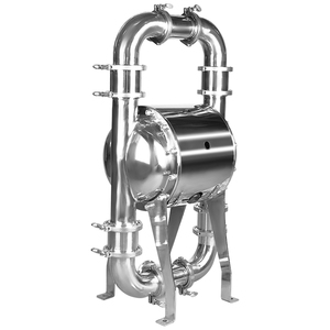 GODO QBW3-80 3 Inch Sanitary Pneumatic Diaphragm <b>Pump</b> <b>Air</b> Operated High Head Water for Industrial - Product Image 1