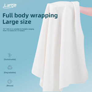 Toalla de baño de algodón desechable <span class=keywords><strong>para</strong></span> Hotel 70X140, toalla de <span class=keywords><strong>cuerpo</strong></span> comprimido portátil con monedas, deportes, patrones impresos, limpieza, uso de viaje - Product Image 4