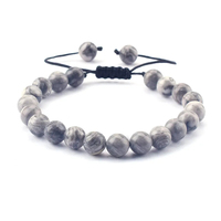 Bracelet en cristal oeil de tigre en quartz rose de guérison pour femmes personnalisable en gros 4MM 6MM 8MM Bracelet enveloppant à la mode en pierre naturelle