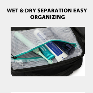 Mochila <span class=keywords><strong>de</strong></span> Viaje Multifuncional Impermeable, Ligera, <span class=keywords><strong>de</strong></span> Gran Capacidad, con Diseño Simple y Separación para Objetos Húmedos y Secos - Product Image 5