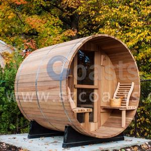 أنيق ساونا جافة مع الخشب الأحمر أو الأبيض الصنوبر غرفة ساونا برميلية الإلكترونية ساونا سخان وافق <span class=keywords><strong>CE</strong></span> - Product Image 6