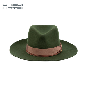 Huayihats Tùy Chỉnh Thực hiện Chất Lượng Cao Cảm Thấy <span class=keywords><strong>Hat</strong></span> Áo Len Fedora Jazz <span class=keywords><strong>Hat</strong></span> - Product Image 2