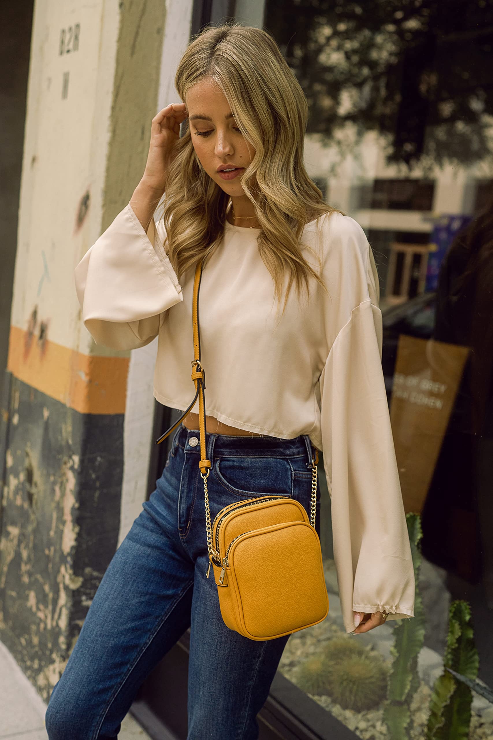 Shop Our Lady Nylon Cross Body Bag - Perfect for All Seasons