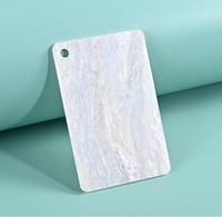 Nouvelle conception de plaque en acrylique marbré à découpe laser, feuille d'acrylique marbré colorée, vente chaude