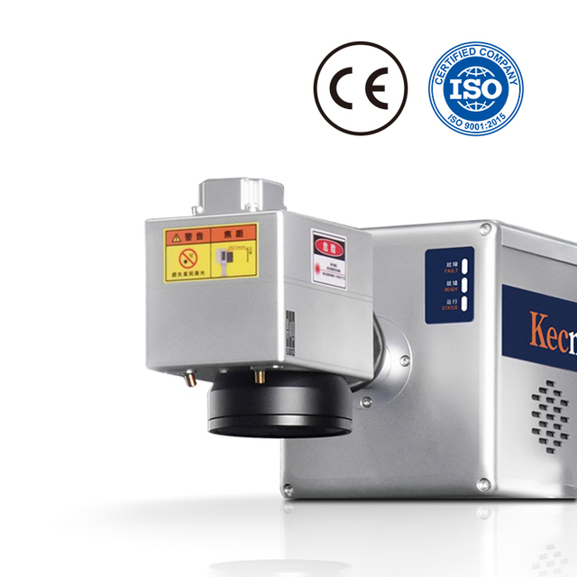 30W Fiber Laser Color Laser Marking Machine on Stainless Steel