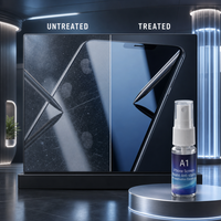 Protecteur d'écran liquide de qualité industrielle A1, nano-céramique micro-silice, essence invisible modifiée anti-rayures, Guangdong