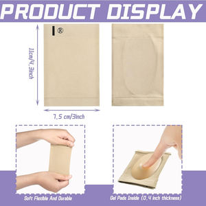 Supporto per manicotto ad arco piedi piatti, supporto per calza ad arco ammortizzato, tutore metatarso morbido elastico per il <span class=keywords><strong>piede</strong></span> - Product Image 3