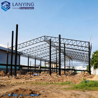 Entrepôt en structure métallique certifié CWB/CE, bâtiment de stockage logistique préfabriqué, fabricant avec 50 ans d'expérience