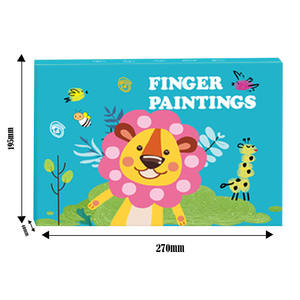 12-Farben Regenbogen DIY Finger Ink Pad Kit für Kinder 3 Kreatives Zeichnen Spielen mit Papier material Bastel stempel - Product Image 2