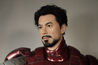 Figurines en résine grandeur nature de personnages célèbres des films Marvel, sculptées à la main, réalistes, objets d'art et de collection